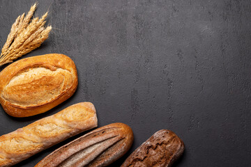 Wall Mural - Fresh baked bread