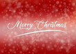 © Rania - red christmas background withe Merry Christmas