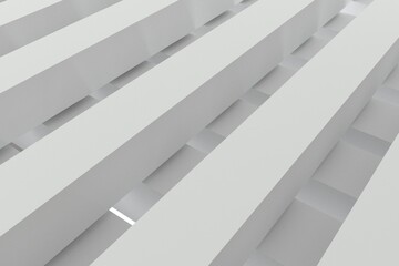 Wall Mural - abstract grey background with lines and stripes for business illustrations, 3d rendering