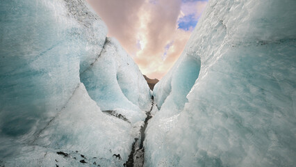  Hiking on a glacier - Iceland