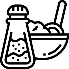 Sticker - salt icon