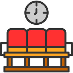 Poster - Waiting Area Icon