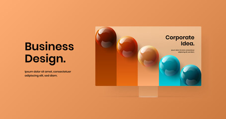 Minimalistic web banner vector design illustration. Abstract computer display mockup landing page concept.