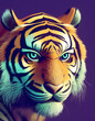 Portret tiger