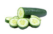 Cucumber isolated on transparent png