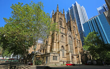 View At St Andrew's Cathedral - Sydney, Austarlia