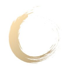 Poster - Abstract brush stroke gold gradient isolated on transparent background for design element in concept luxury.