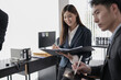 © aekachai - Asia business meeting   consultations of business people in the company's meeting room.