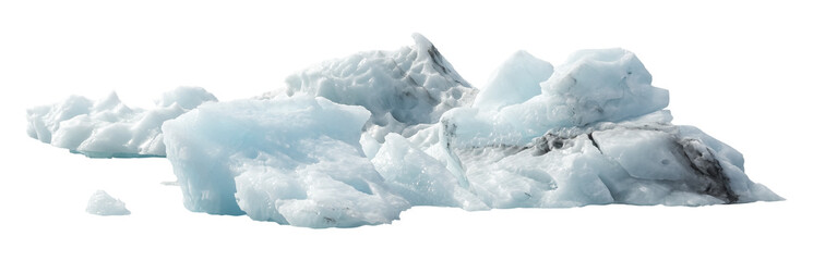 Aufkleber - Isolated PNG cutout of an iceberg  on a transparent background