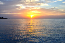Beautiful Sunset On The Red Sea, Sharm El Sheikh, Egypt