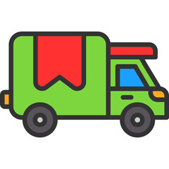 Sticker - Delivery Truck Icon