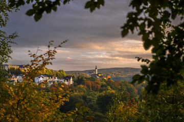 Wall Mural - Herbststimmung in Greiz 2022