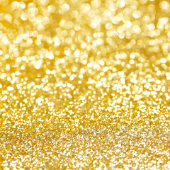 Poster - Abstract gold background