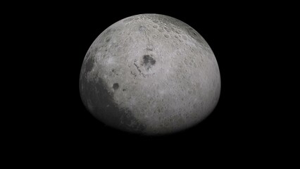 Wall Mural - the far side of the moon