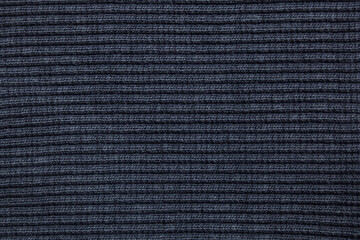 blue finely knitted fabric background