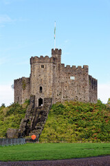 Wall Mural - The Norman Keep inside Cardiff Castle - Cardiff