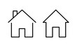 © Lunaraa - House icon vector for web and mobile app. Home sign and symbol