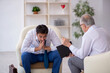 © Elnur - Young businessman employee visiting psychologist