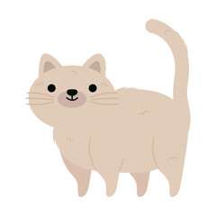 Sticker - cute kitty icon