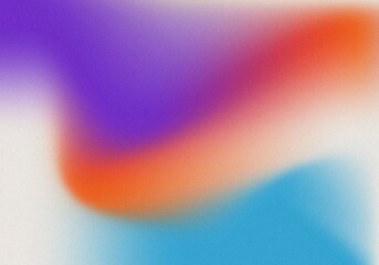 Wall Mural - retro gradient background with grain texture
