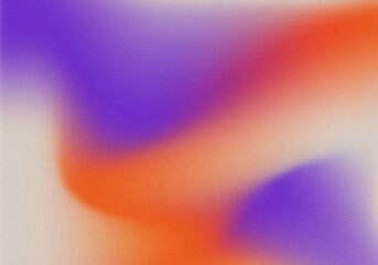 Wall Mural - retro gradient background with grain texture