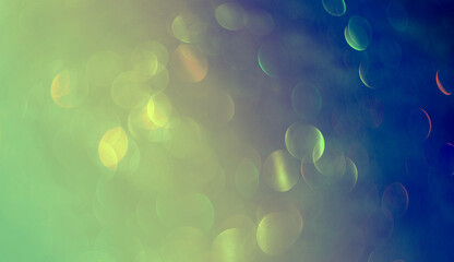 Poster - abstract background with bokeh