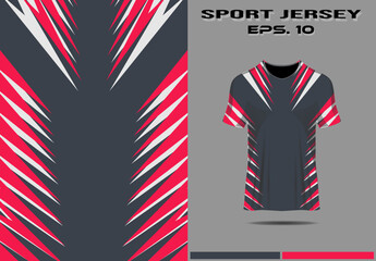 Sports jersey template for team uniforms soccer jersey racing