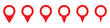 © Maksim - Maps pin. Red location map icon.