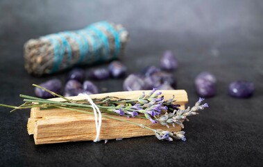 Canvas Print - palo santo in studio