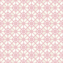 Stylish Backdrop, Modern Design For Textile Concept. Pink Pattern.