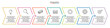 © Michal Hubka - Vector infographic template with seven steps or options. Illustration presentation with thin line elements icons.  Business concept graphic design can be used for web, paper brochure, diagram