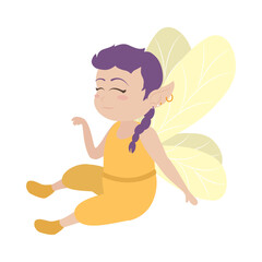 Sticker - cute fairy design