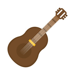 Sticker - guitar instrument icon