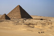 As piramides e o passeio de camelos