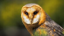 Close-up Of Bird Owl