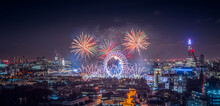 The London New Year Fireworks Display