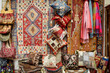 © Tetra Images - Turkey, Istanbul, Local textile souvenirs at Grand Bazaar