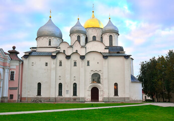 Wall Mural - Ancient temples of Veliky Novgorod