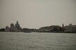 Basilica di Santa Maria Della Salute and the grand canal in Venice, Italy