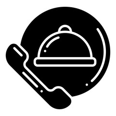 Sticker - call food icon