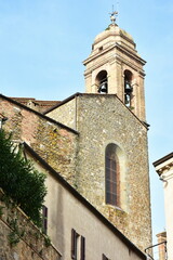 Wall Mural - medieval Montalcino Fortress in Tuscany, Italy.