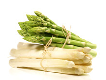 Green And White Asparagus Bundle - Transparent PNG