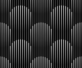 Wall Mural -   Vector seamless texture. Modern geometric background with circles.