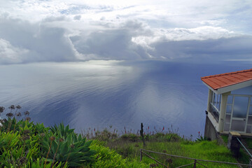 Poster - cenic view over the coast of madeira