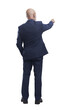 © stokkete - Corporate businessman standing back view PNG file no background