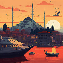 Istanbul Illustration