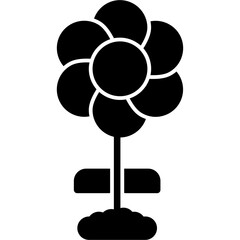 Poster - Flower Icon