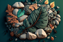 Composition Of Rocks And Leaves