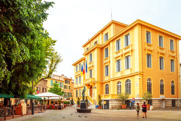 Canvas Print - Historische Altstadt von Vence, Provence, Frankreich 