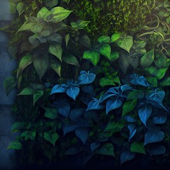 Vertical garden plant wall